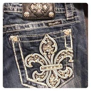 Miss Me Straight Leg Crop